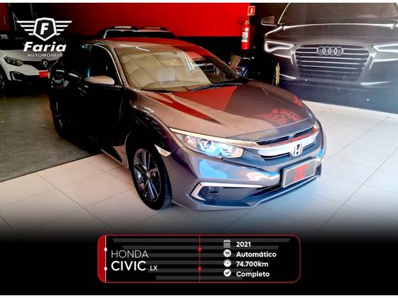 HONDA CIVIC 2.0 16V FLEXONE LX 4P CVT
